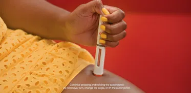 Demonstration of injecting DAWNZERA. Demonstration of injecting DAWNZERA.